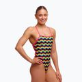 Damen Badeanzug Funkita Strapped In One piece rainbowie