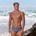 Herren-Schwimmboxer Funky Trunks Sidewinder Trunks pine gap 3