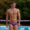 Herren-Schwimmboxer Funky Trunks Sidewinder Trunks plastic fantastic 3