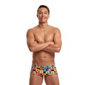 Herren-Badeboxershorts Funky Trunks Sidewinder Trunks berry good 2