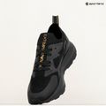 Schuhe EA7 Emporio Armani Black & White Altura Knit triple black/gold 9