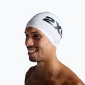 Schwimmkappe 2XU Silicone white/white 3