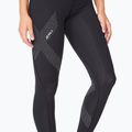 Damen Trainingsleggings 2XU Force Mid-Rise Compression schwarz WA2864B 5