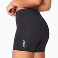 2XU Core Compression 5" Damen Trainingsshorts schwarz/silber WA4481B 5