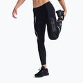 Herren 2XU Core Compression Trainingsleggings schwarz/silber MA3849B 2