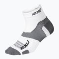 2XU Vectr Ultralght 1/4 Crew Sportsocken weiß UA5046E