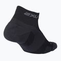 2XU Vectr Lght Cush 1/4 Crew Sportsocken schwarz UA5047E 2