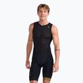 Herren Triathlonanzug 2XU Light Speed Front Zip schwarz/gold