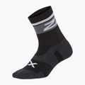 2XU Vectr Cushion Crew Sportsocken schwarz und weiß UA5053E
