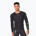 Herren Training Longsleeve 2XU Core Compression schwarz MA6398A