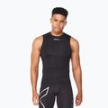 Herren Trainings-Tank-Top 2XU Core Compression schwarz MA6400A
