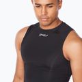 Herren Trainings-Tank-Top 2XU Core Compression schwarz MA6400A 3