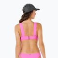 Damen zweiteiliger Badeanzug Rip Curl Premium Surf D-Dd Deep V super pink 3