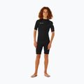 Kinder Schwimm-Neoprenanzug Rip Curl Trad 2/2mm Back Zip Springsuit black 4