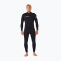Herren Schwimm-Neoprenanzug Rip Curl Trad 4/3 mm Back Zip black