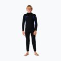 Kinder Schwimm-Neoprenanzug Rip Curl Trad 4/3 mm Back Zip black/blue