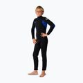 Kinder Schwimm-Neoprenanzug Rip Curl Trad 4/3 mm Back Zip black/blue 4