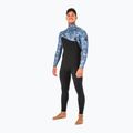 Neoprenanzug Herren Rip Curl E Bomb Zip Free 4/3 mm schwarz-grau WSM8QS