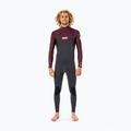 Rip Curl Dawn Patrol Herren 4/3 mm grau und kastanienbraun WSM9CM Schwimmen Neoprenanzug 3