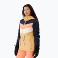 Snowboardjacke Damen Rip Curl Rider Betty beige-dunkelblau WOU 49 7