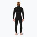 Herren Rip Curl E Bomb 4/3 mm Zip Free Badeschaum Schwarz 2