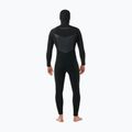 Schaumstoff zum Schwimmen Herren Rip Curl Dawn Patrol Hooded 6/4 mm Chest Zip black 2