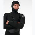 Schaumstoff zum Schwimmen Herren Rip Curl Dawn Patrol Hooded 6/4 mm Chest Zip black 4