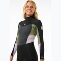 Women's Rip Curl Omega 3/2mm Back Zip khaki Swim Foam 4