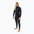 Damen-Neoprenanzug Rip Curl Flashbomb Fusion 5/3mm Zip Free black