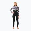 Neoprenanzug Damen Rip Curl E-Bomb 4/3mm Zip Free Sublimed black/ lime