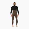 Herren Rip Curl E Bomb 4/3 mm Zip Free Deep Rock Neoprenanzug 2