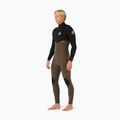 Herren Rip Curl E Bomb 4/3 mm Zip Free Deep Rock Neoprenanzug 3