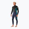 Neoprenanzug Herren Rip Curl Dawn Patrol 4/3mm Chest Zip purple night 3