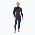 Neoprenanzug Herren Rip Curl Dawn Patrol 4/3mm Chest Zip purple night 4