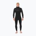 Herren Schwimm-Neoprenanzug Rip Curl Dawn Patrol Cz Hood 5/4 mm black 2