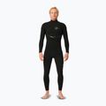 Neoprenanzug Herren Rip Curl Dawn Patrol 4/3 mm Chest Zip black
