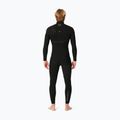 Neoprenanzug Herren Rip Curl Dawn Patrol 4/3 mm Chest Zip black 2