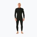 Herren Schwimm-Neoprenanzug Rip Curl Dawn Patrol 4/3mm Back Zip black