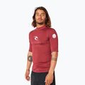 Badeshirt Herren Rip Curl Corps 437 dunkelrot 12JMRV 2