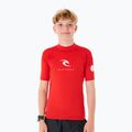 Badeshirt Kinder Rip Curl Corps Rash Vest 4 rot 11NBRV