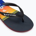 Zehntrenner Herren Rip Curl Breaker Open Toe 1163 schwarz-orange 19XMOT 7