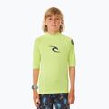 Rip Curl Brand Wave UPF Rash Vest Kinder Schwimmen Shirt Kalk