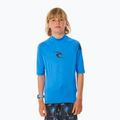 Rip Curl Lycra Brand Wave UPF blau gum Kinder-Schwimm-Shirt