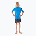 Rip Curl Lycra Brand Wave UPF blau gum Kinder-Schwimm-Shirt 2