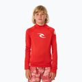 Rip Curl Lycra Brand Wave UPF rot Kinder Schwimmen Longsleeve 2