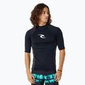 Schwimm T-Shirt Herren Rip Curl Waves Upf Perf S/S black