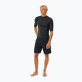 Rip Curl Dawn Patrol UPF Performance Herren-Badeshirt schwarz marmoriert 2