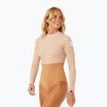 Einteiliger Damen-Badeanzug Rip Curl Premium Surf LS Surf hellbraun 10
