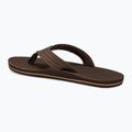 Herren Rip Curl Revival Leder Open Toe Flip Flops braun 3