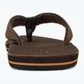 Herren Rip Curl Revival Leder Open Toe Flip Flops braun 6